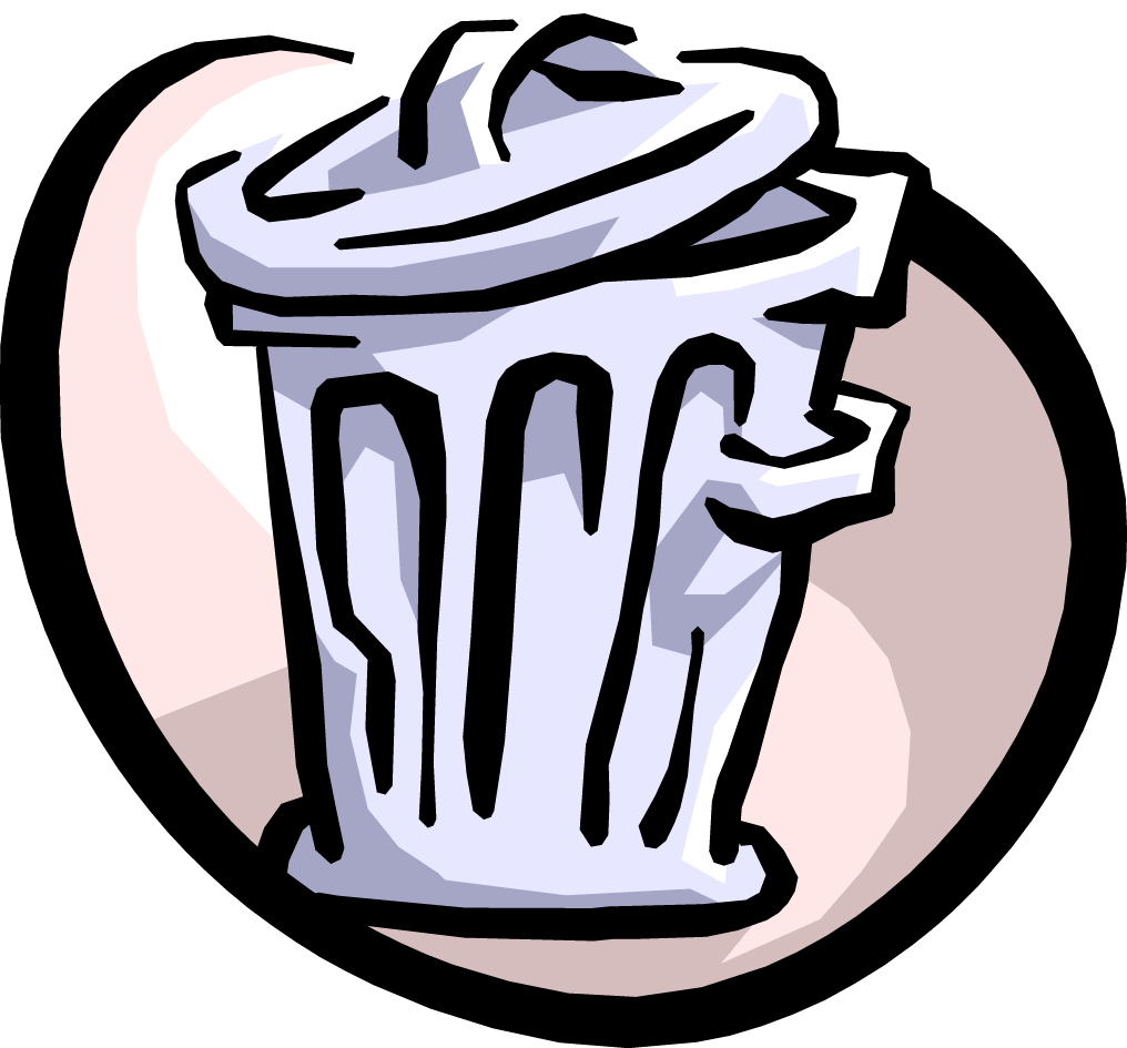 Classroom Trash Can Clipart.