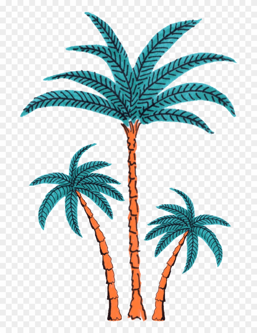 Palm Tree Dancing Sticker By Splash House.