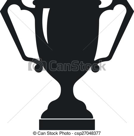 Vector of Vector Modern Trophy Cup Icon.