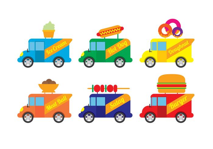 Food Truck Vector.