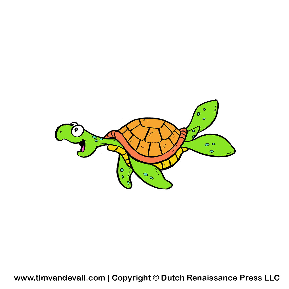 Turtle family reunion clip art 2.