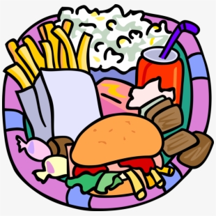 Junk Food Clipart Unhealthy Diet.