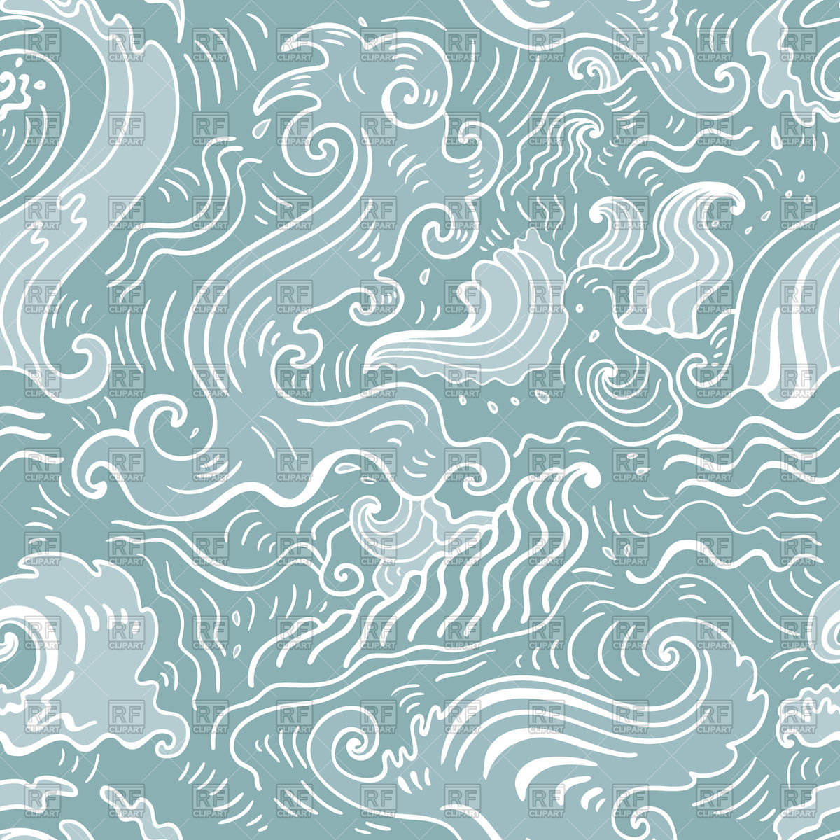 Seamless Wallpaper Pattern Vector Image Vector Illustration.