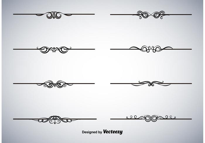 Divider Free Vector Art.