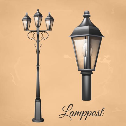 Lamp Post Set.