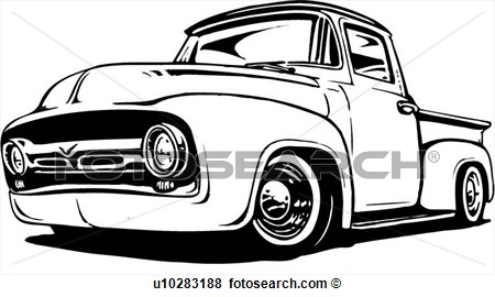 Vintage Truck Vector at GetDrawings.com.