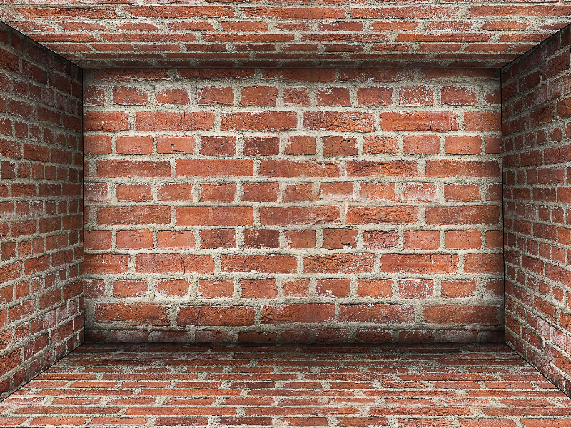 Cracked Broken Wall PNG Background for Photoshop (Brick.