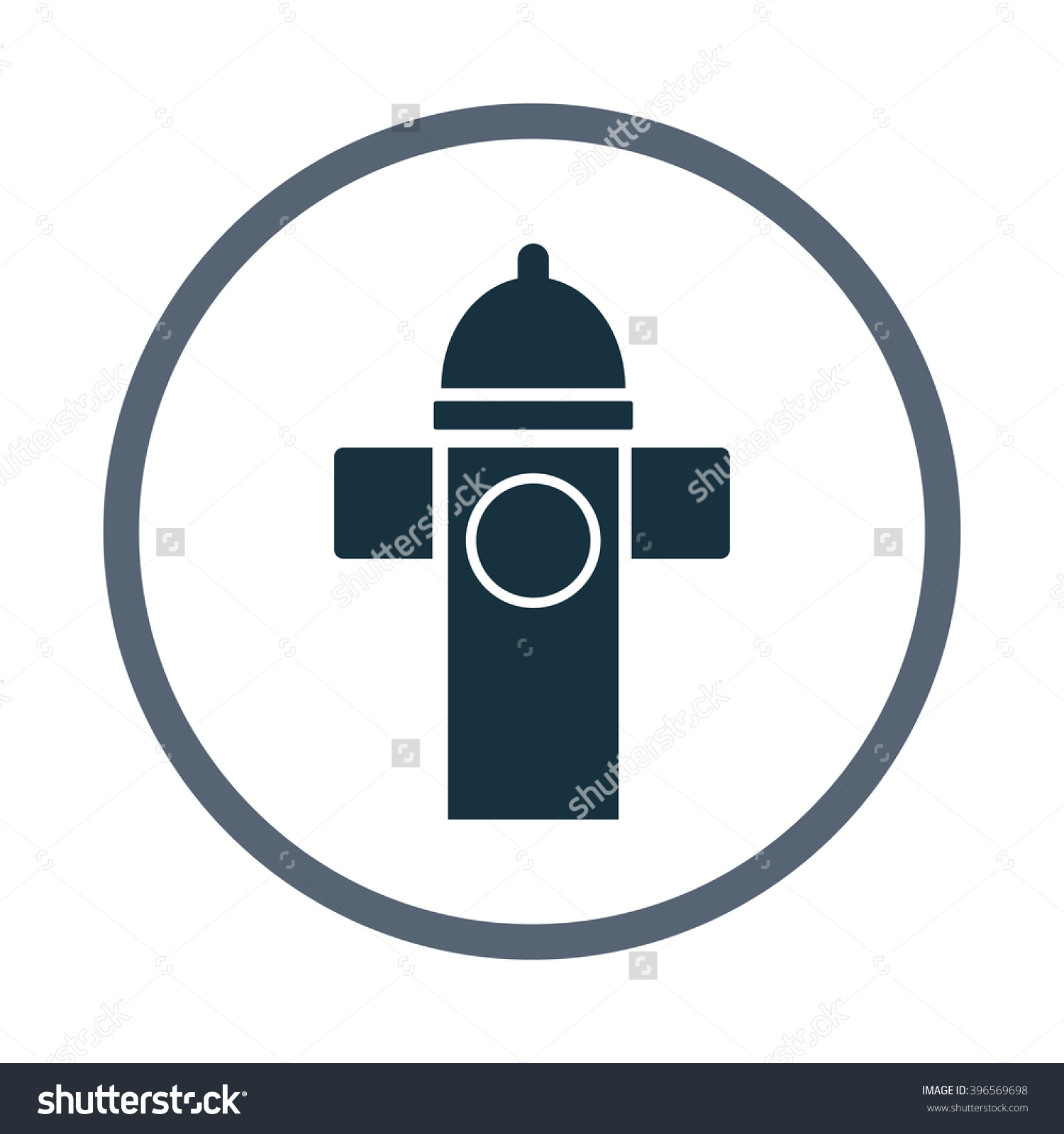 Water Column Icon Stock Vector Illustration 396569698 : Shutterstock.