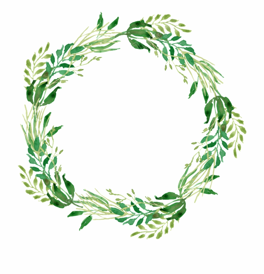 Watercolor Wreath Png Free Download Files.