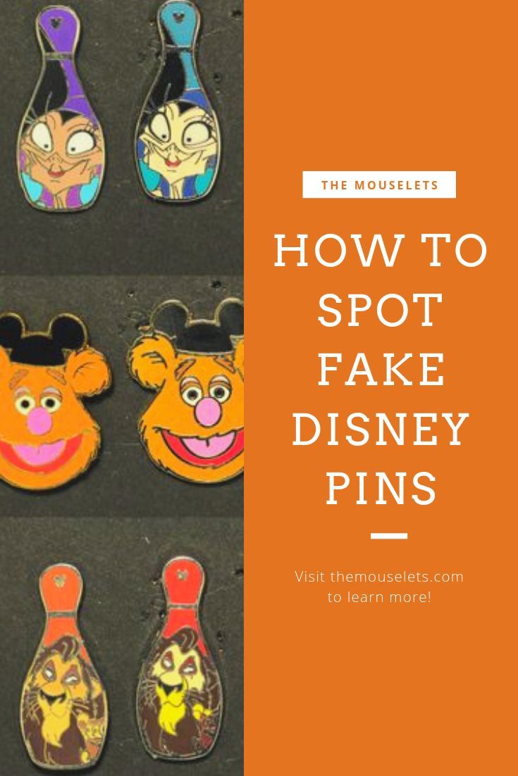 How to Spot Fake Disney Pins Online and in the Parks.