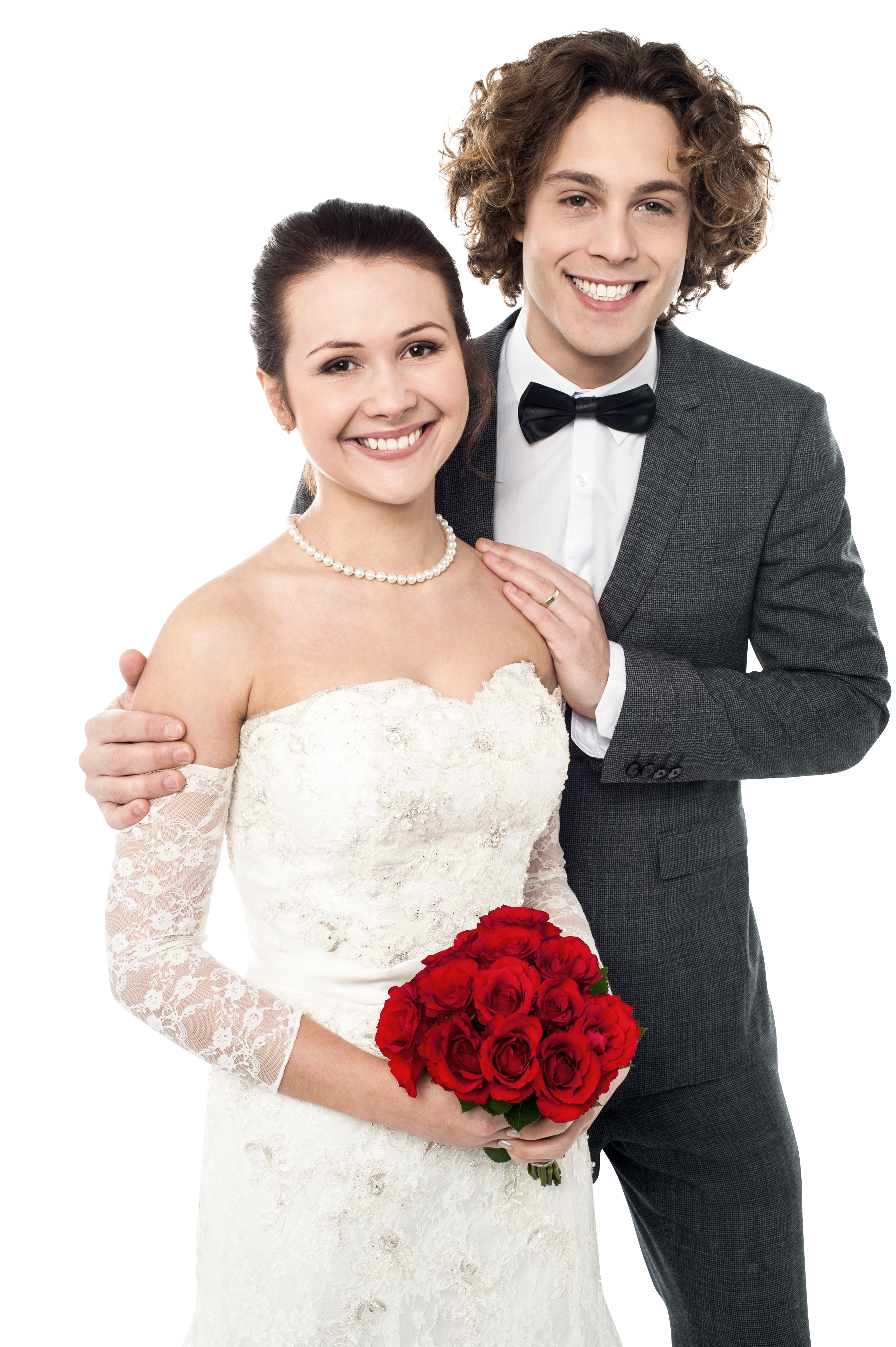 Wedding Couple PNG Image.