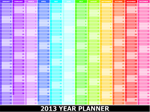 Schedule weekly planner clipart free vector download (3,367.