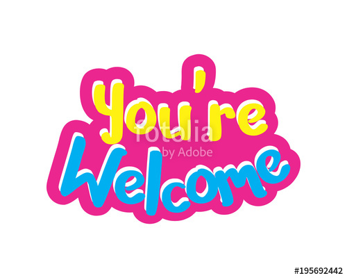 You Re Welcome Clipart Free Download Clip Art.