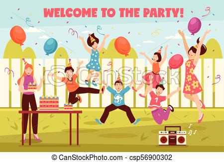 Welcome party clipart 7 » Clipart Station.