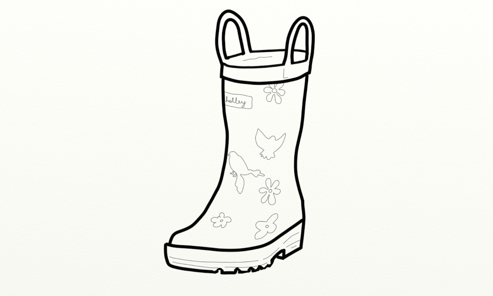 Rain boots the boot kidz girl\'wellington boots girl\'wellies.