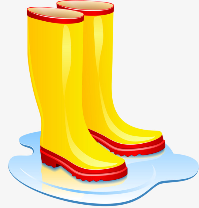 Welly Boots Clipart.