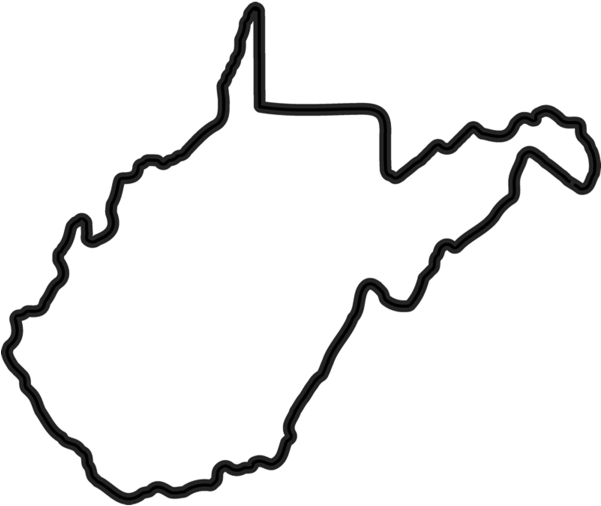 State Of West Virginia Clip Art.