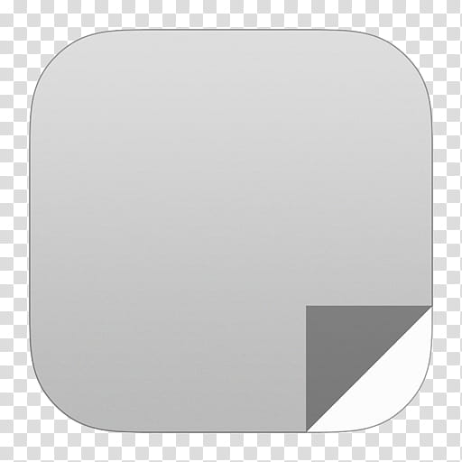 IOS Set , gray file extension transparent background PNG.