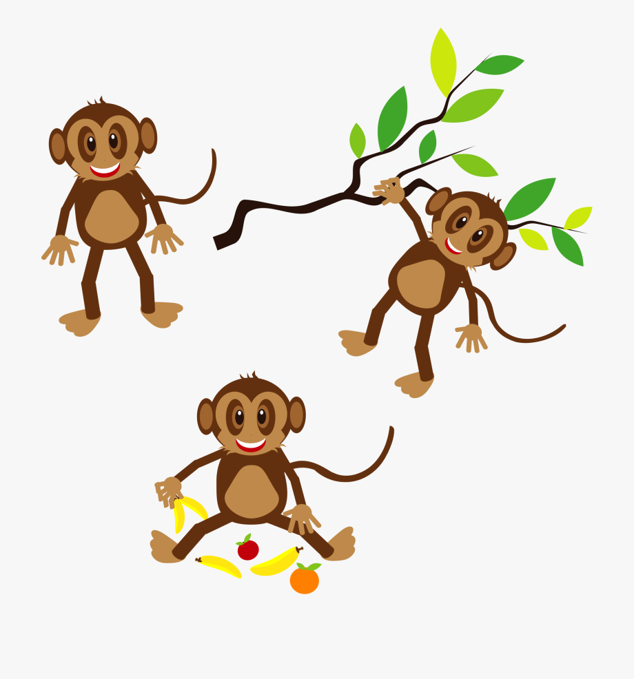 Monkeys Clipart.