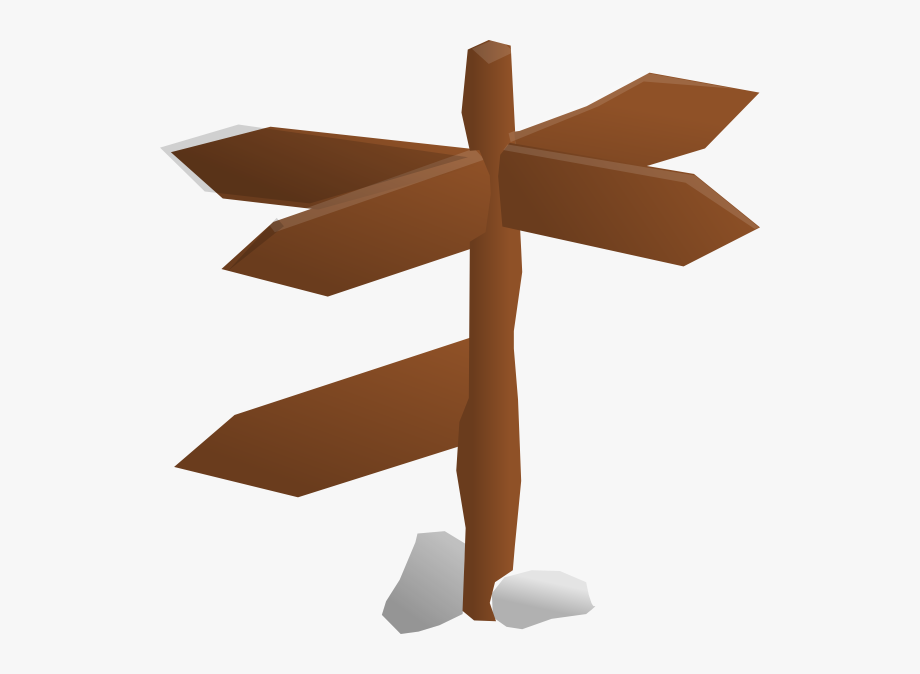 Direction Sign Clipart.