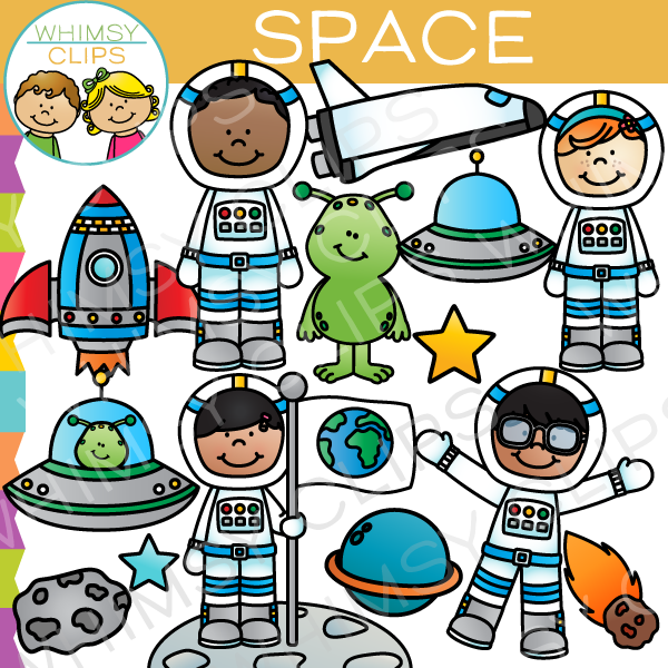 Kids Space Clip Art.