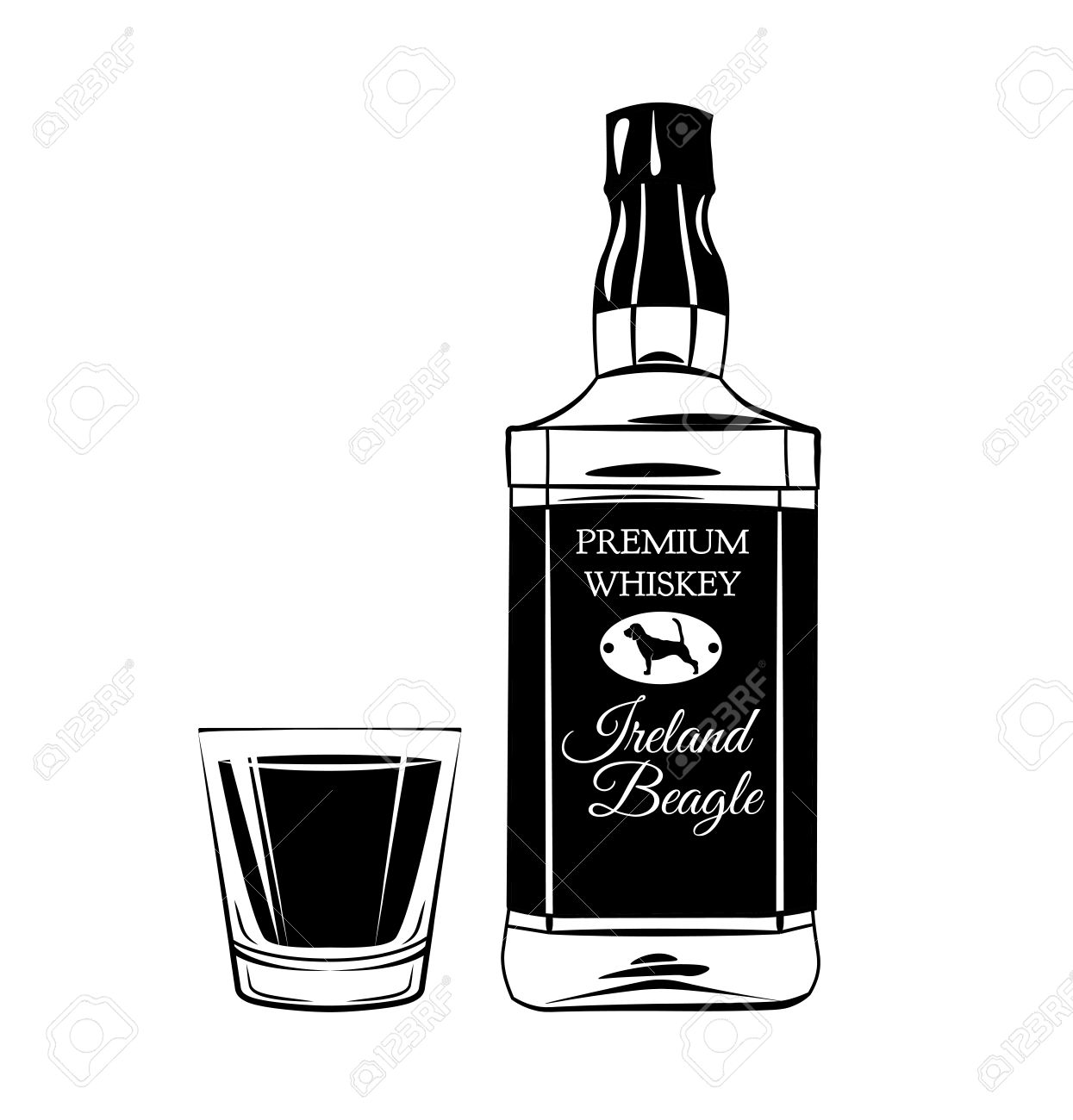 Whiskey Glass Clipart Black And White 10 Free Cliparts Download | Free ...