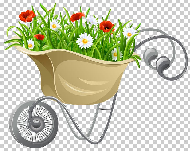 Wheelbarrow Flower PNG, Clipart, Clipart, Clip Art, Flora.