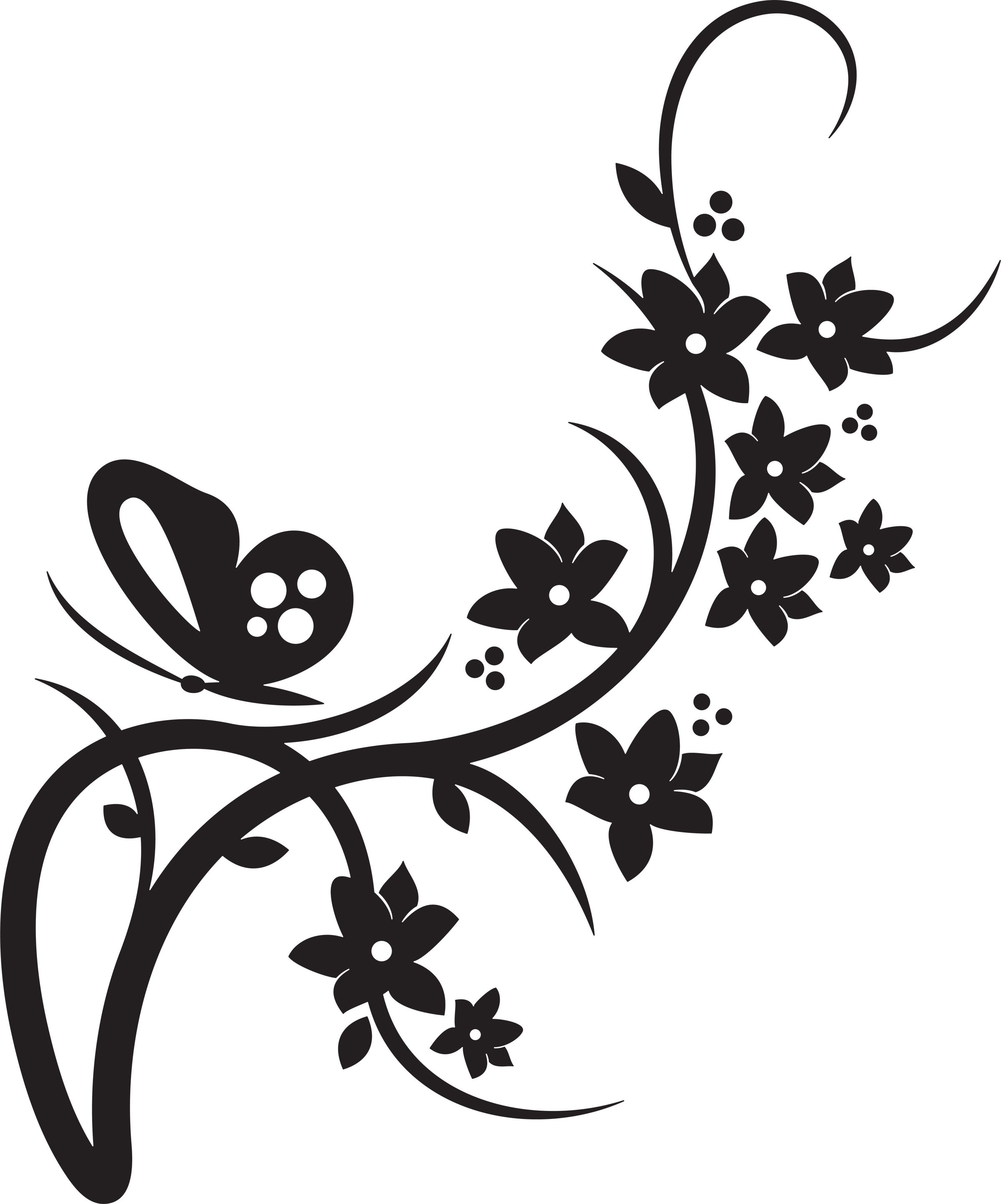 Wedding Flower Design Clipart.