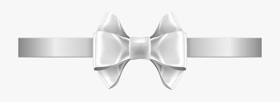 Bow Clipart White.