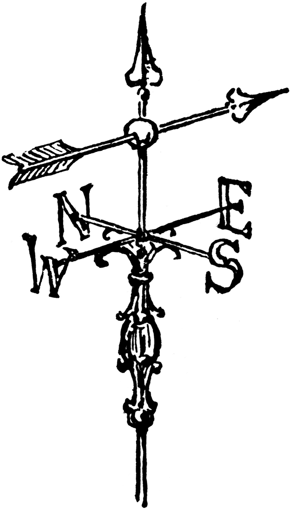 Wind Vane Clipart.