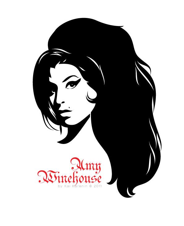 Amy Winehouse Clipart.