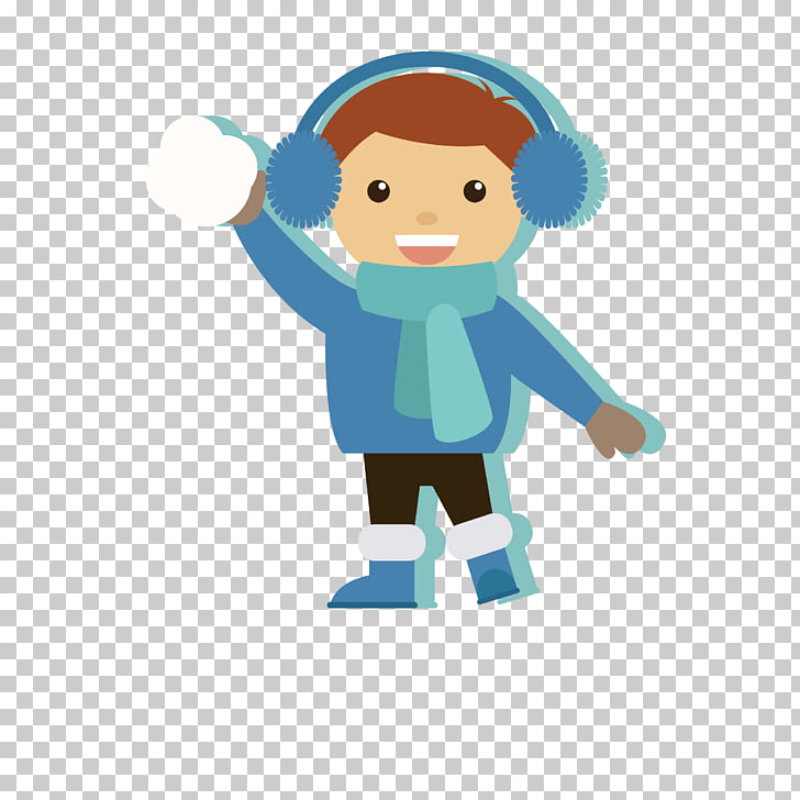 Child Winter, Boy PNG clipart.