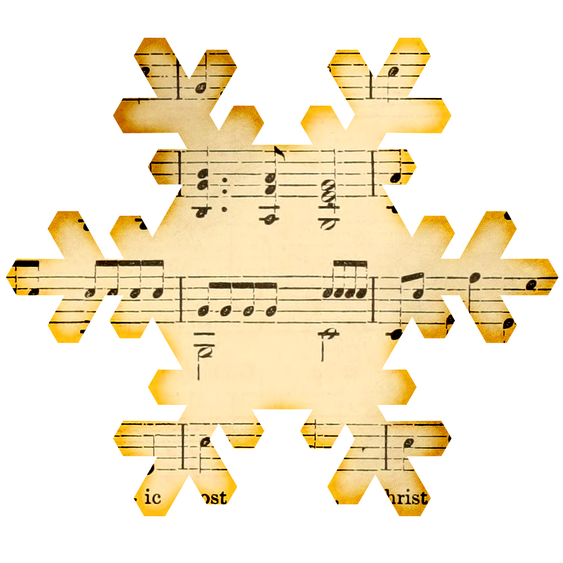 Music Winter Clipart.