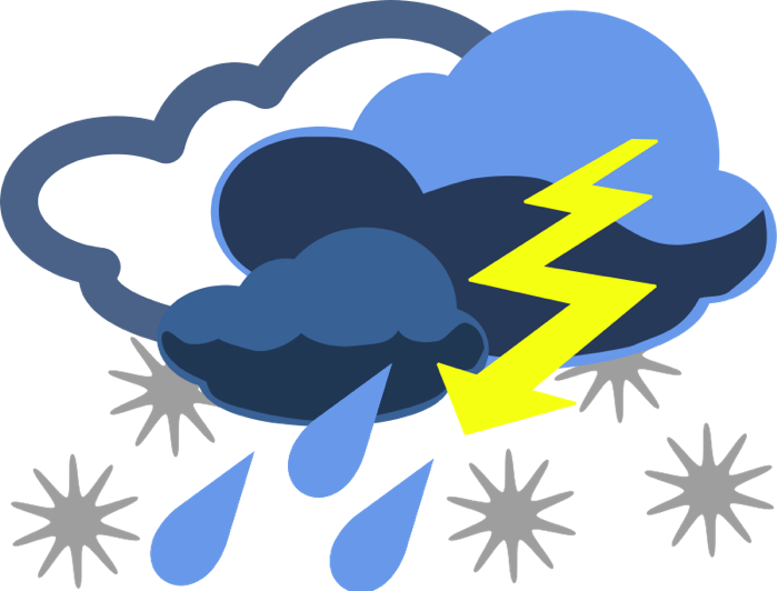 Free clip art winter storm.