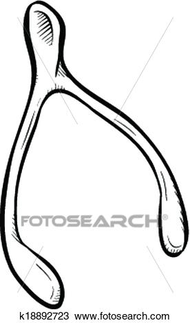 Wishbone Clipart.