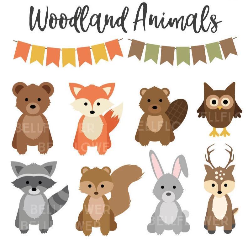 Woodland Animals SVG.