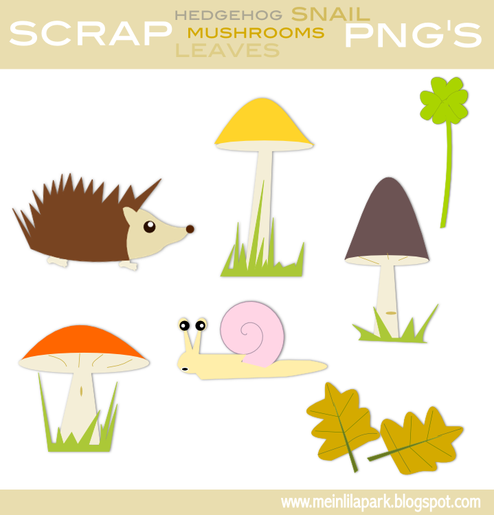 free digital woodland scrapbooking embellishment.