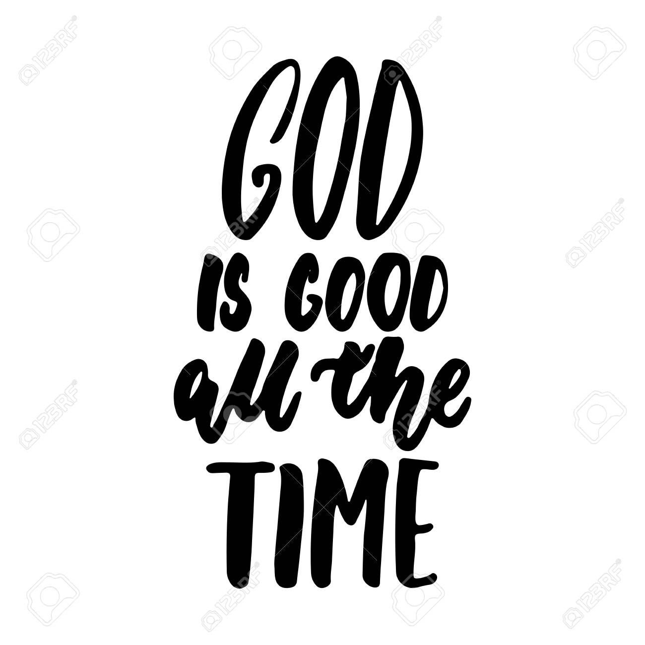 God Is Good All The Time Clipart.