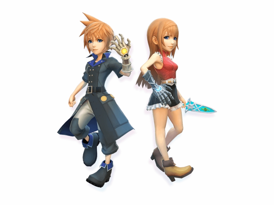 World Of Final Fantasy Maxima Character.