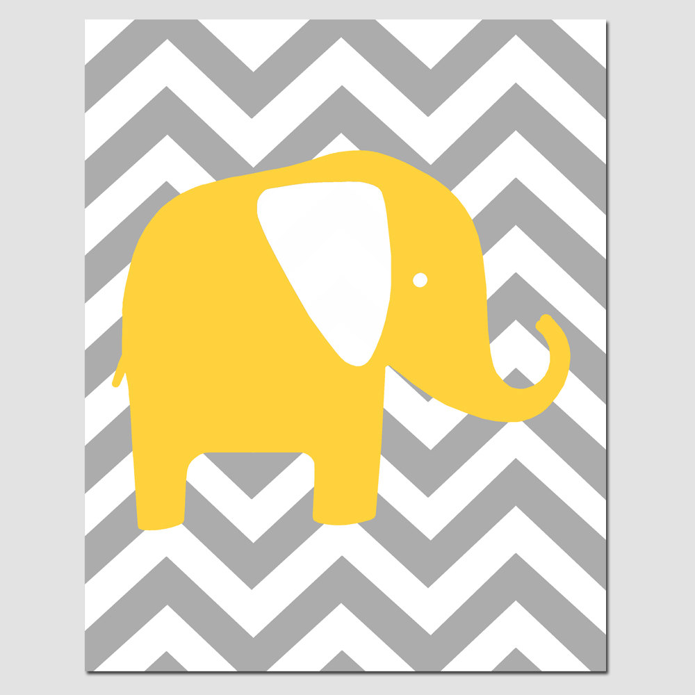 Mommy And Baby Elephant Clipart.