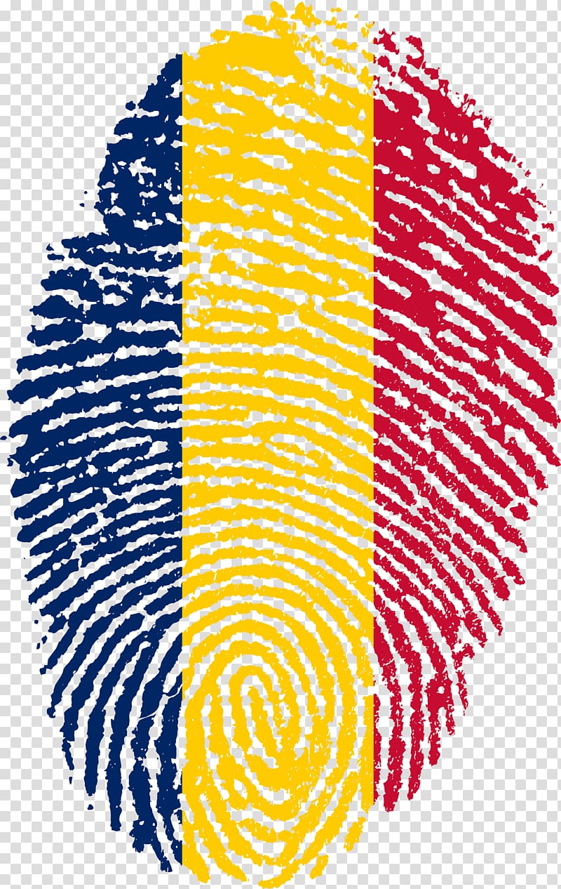 Flag of Barbados Fingerprint National flag, finger print.