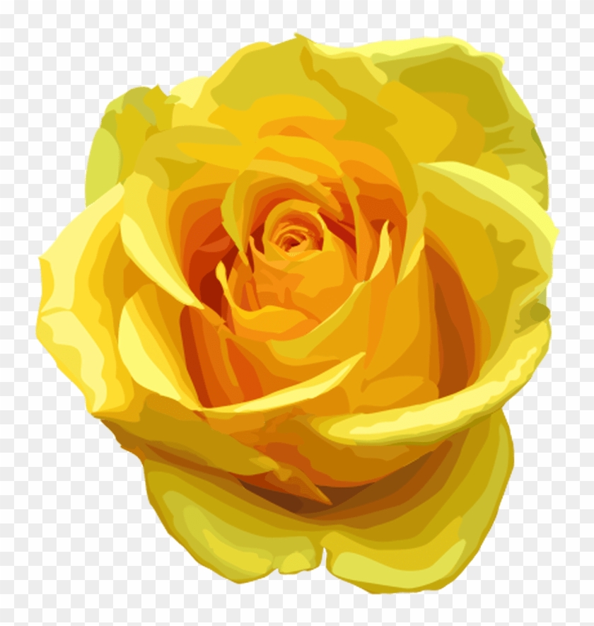 Yellow Rose Clipart Black And White.