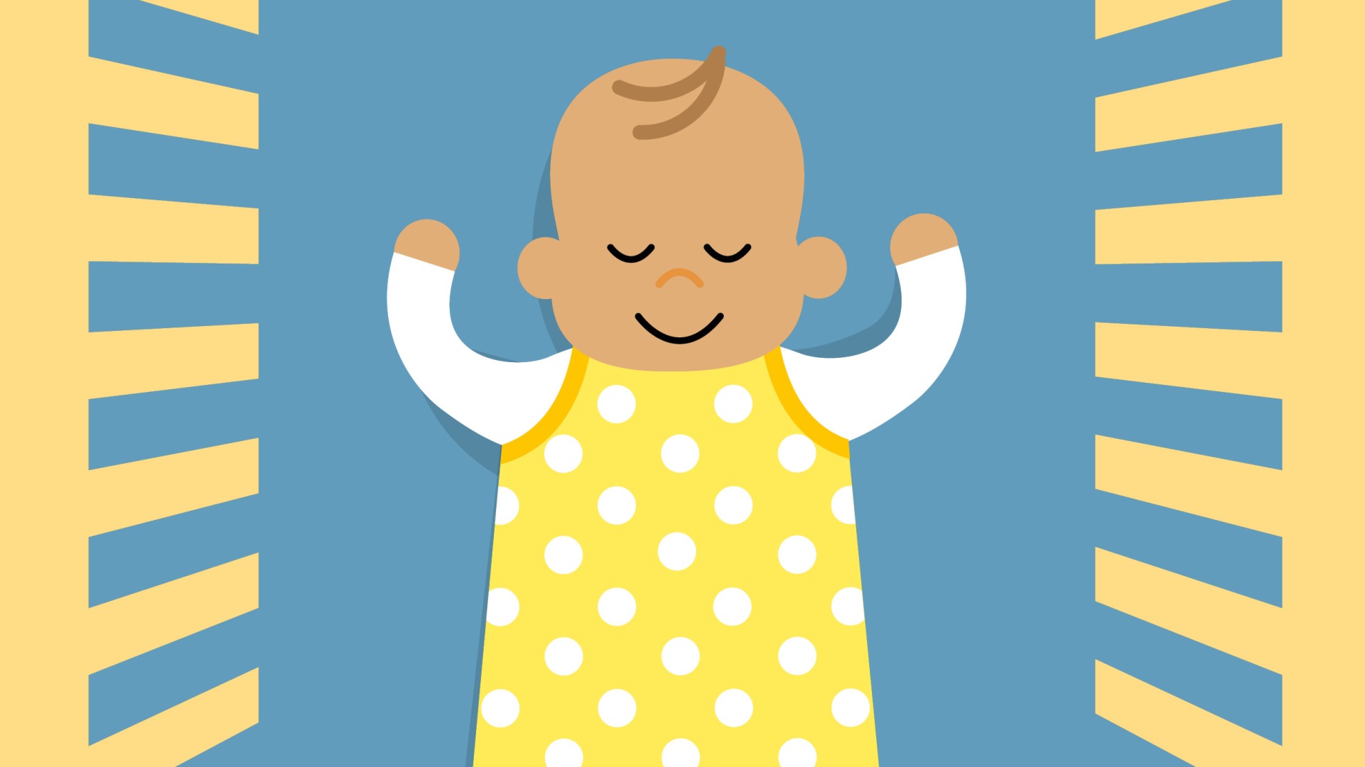 Sleepy Baby Cartoon