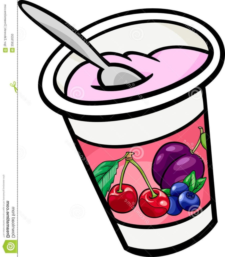 Yogurt clipart.