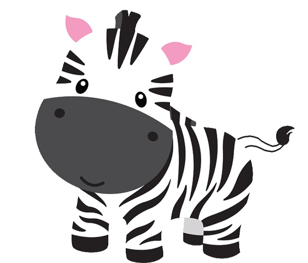 Baby Zebra Clipart.