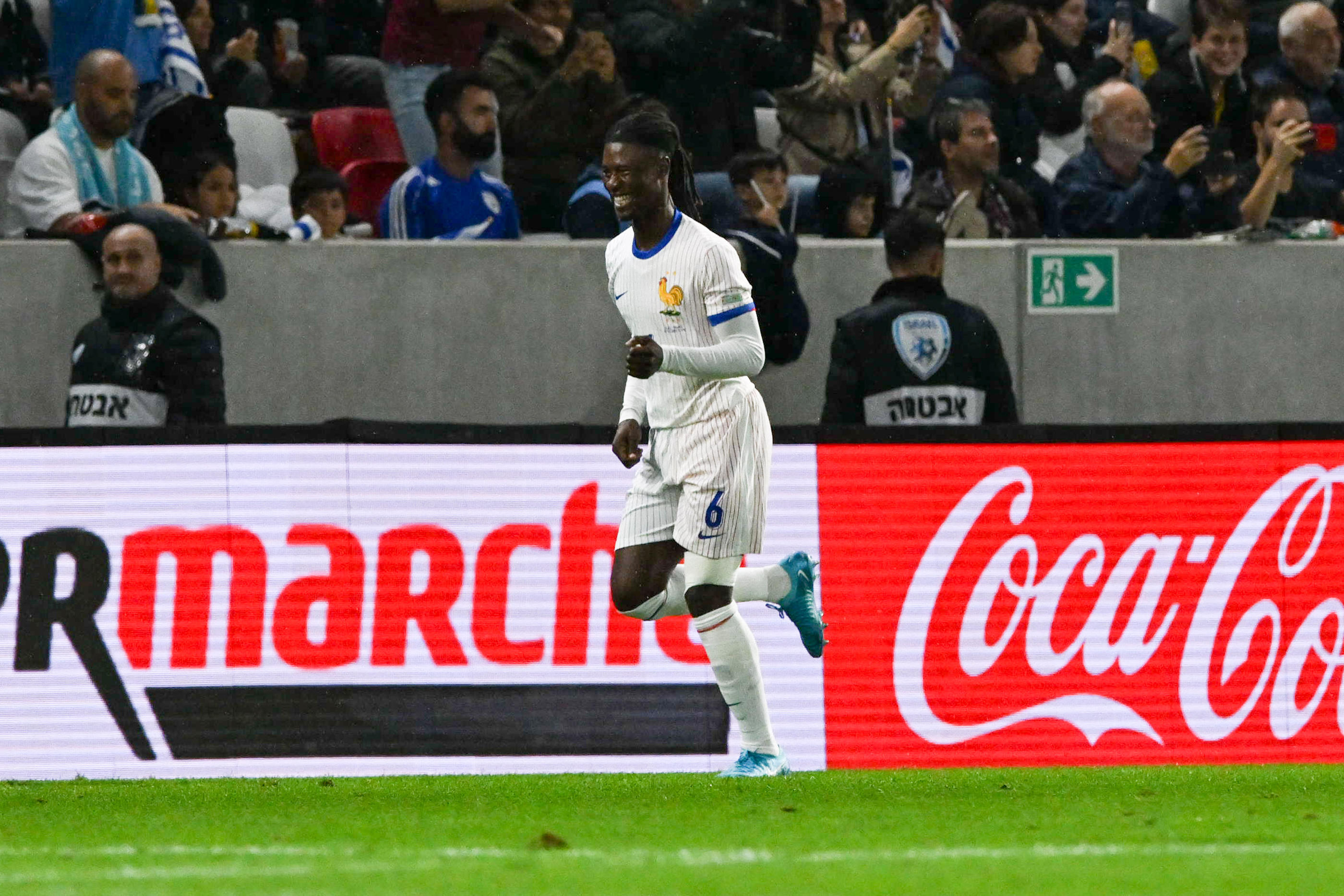 Eduardo Camavinga a inscrit son deuxième but sous les couleurs de l'équipe de France ce jeudi 10 octobre lors du match de Ligue des nations face à Israël. IconSport