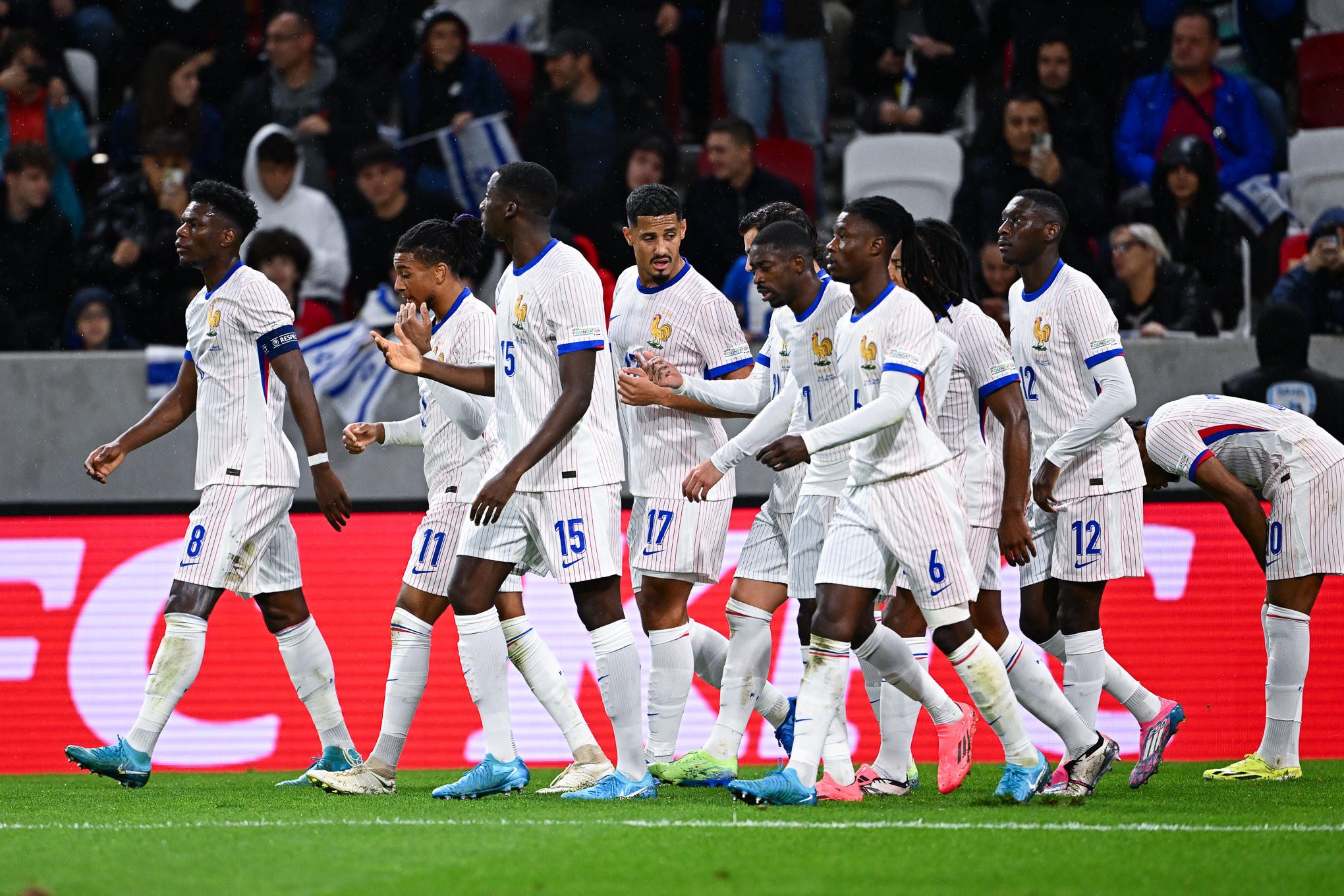 Emmenés par Tchouameni, les Bleus ont largement battu Israël, ce jeudi, même si tout ne fut pas parfait. Icon Sport