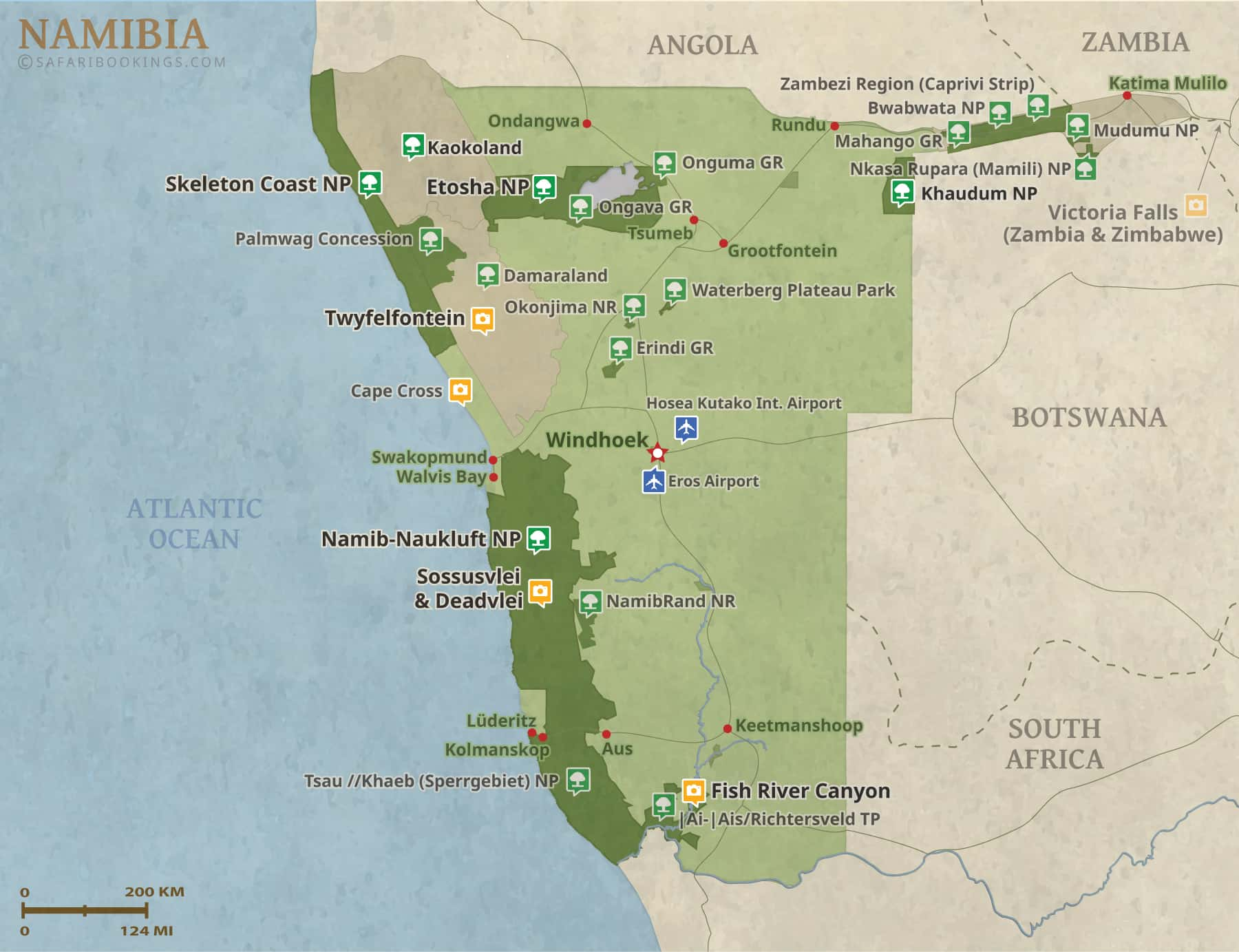 Navigating Namibia: A Comprehensive Guide To The Country’s Geographic ...