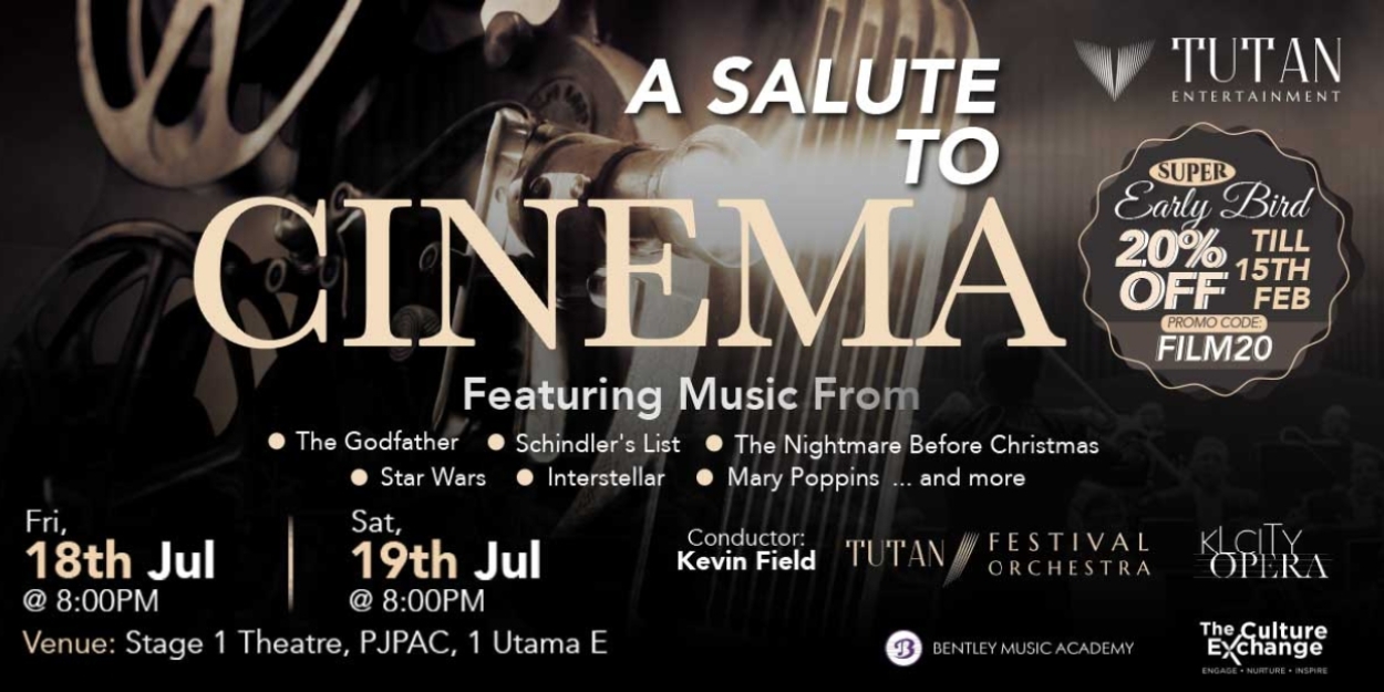 A SALUTE TO CINEMA Comes to PJPAC