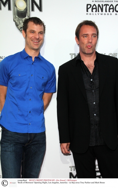 Mandatory Credit: Photo by Jim Smeal / BEImages (1094089et)Trey Parker and Matt Stone Photo